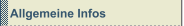 Allgemeine Infos